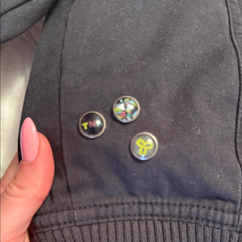 TNA Black Bomber Jacket - Picture 6 of 7